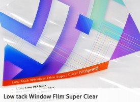 Low Tack Window Film Super Clear (Viziprint)